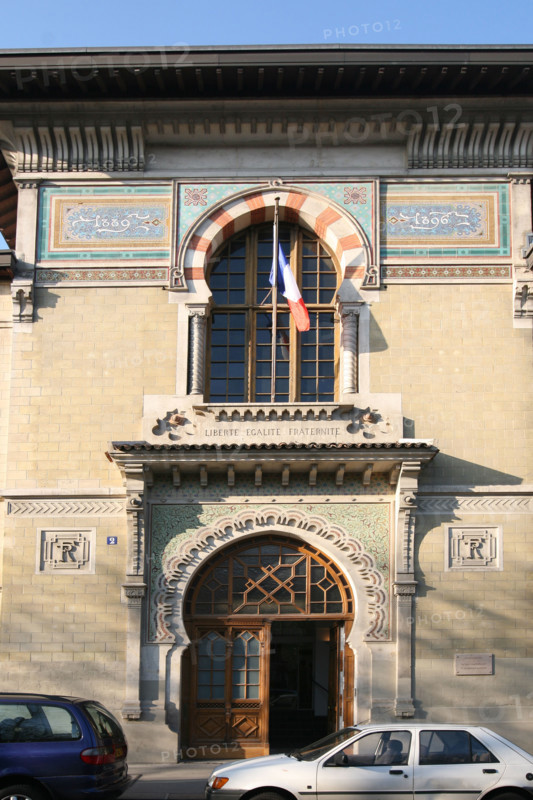 France, Paris 6e, avenue de l'observatoire, ENA, ancienne ecole coloniale, architecture mauresque,