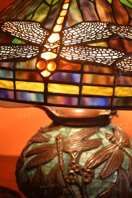 Lampe Tiffany (détail)
