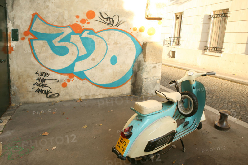 France, assorted scooter and graphs