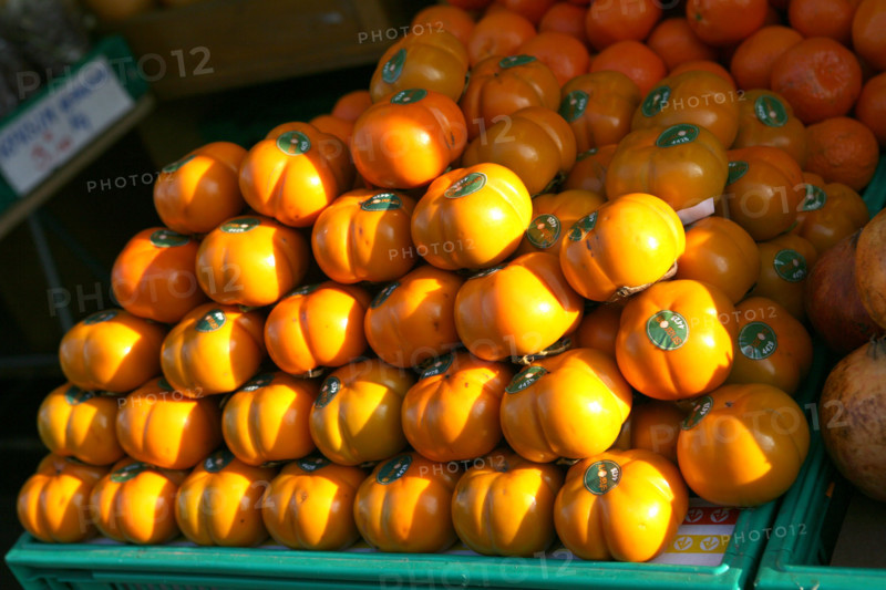 France, Paris 13e, quartier chinois, commerces, avenue d'italie, fruits