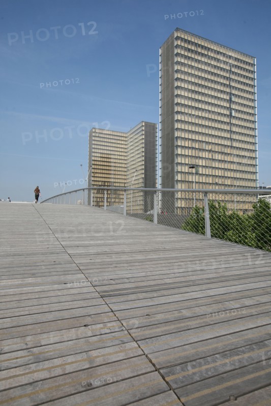 Passerelle Simone de Beauvoir à Paris
