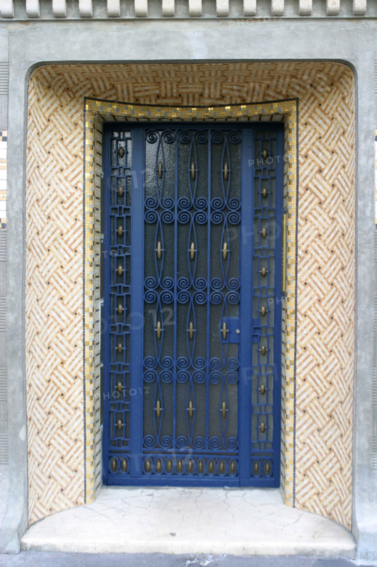 France, detail of a door