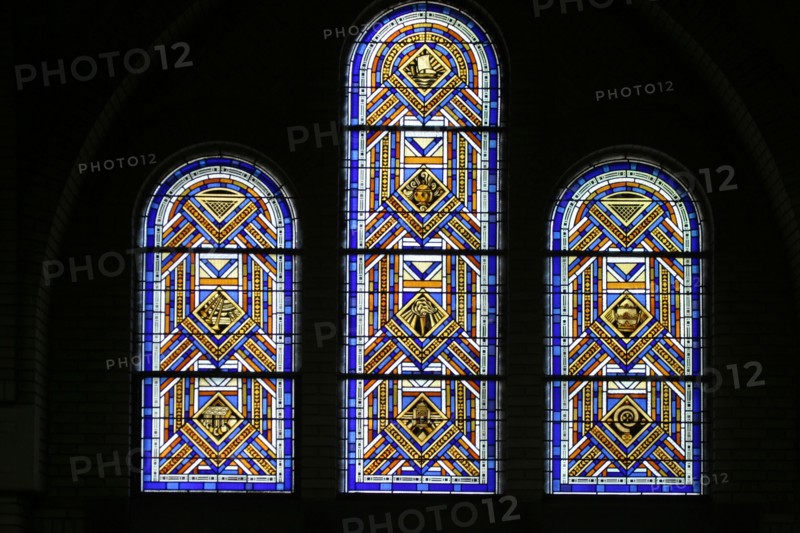France, detail of stained-glasses