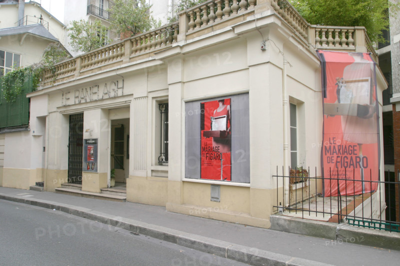 France, Paris 16e, theatre du Ranelagh, 5 rue des vignes, salle de spectacle,