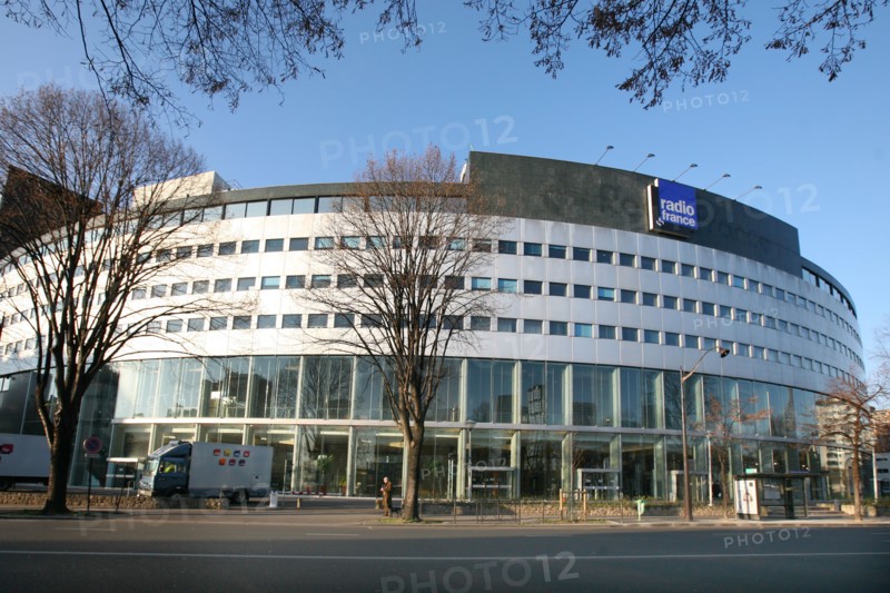 France, paris 16e, maison de radio france, avenue du president kennedy, architecte Henry Bernard, 1963
