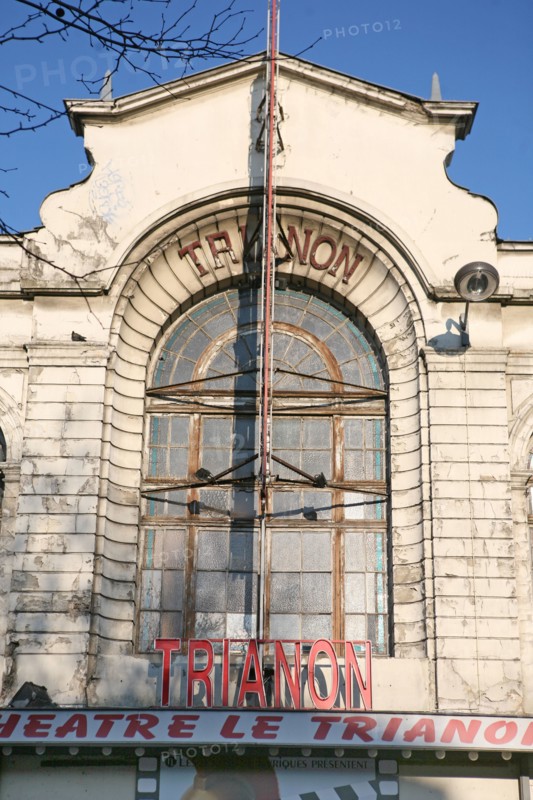 France, Paris 18e, butte Montmartre, boulevard de rochechouart, salle de spectacle, le Trianon, theatre,