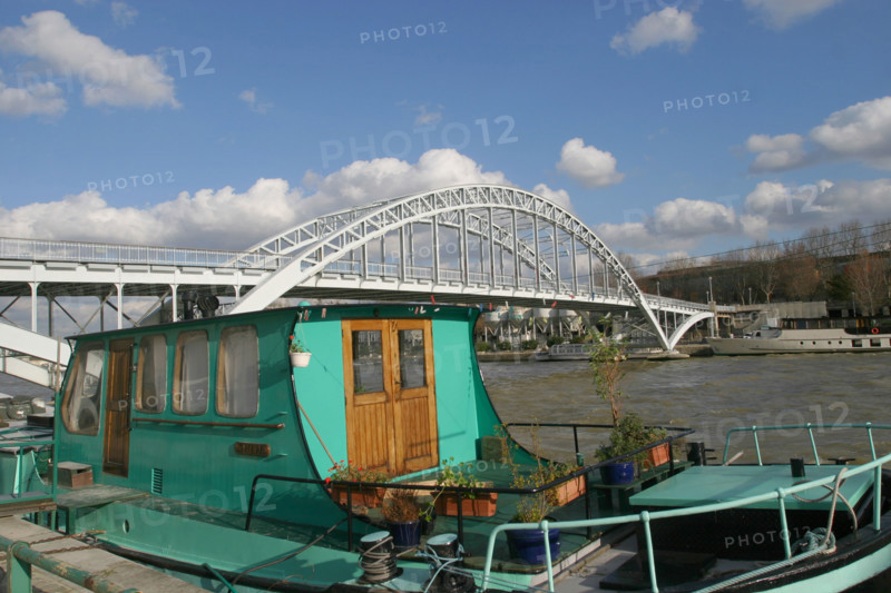 France, metallic bridge