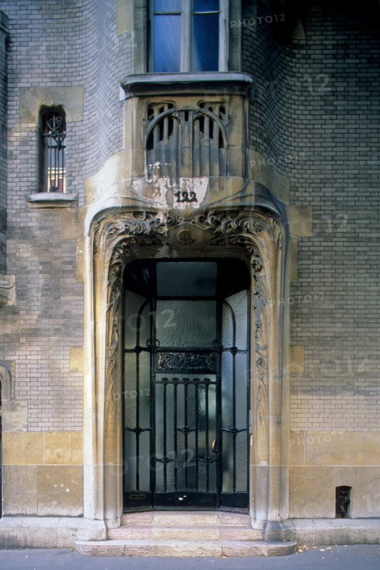 Hôtel Guimard in Paris (detail)