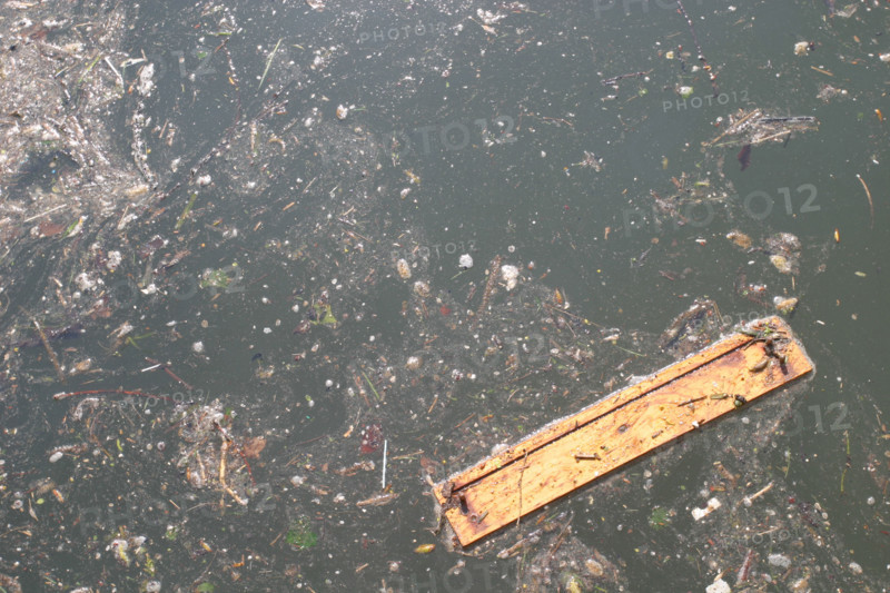 France, pollution of the water on the seine