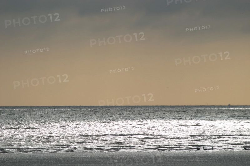 France, Normandie, Manche, debarquement, utah beach, ciel charge, orage, maree haute, mer,