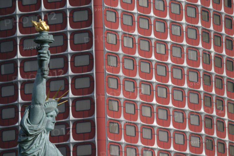 France, replica of bartholdi liberty statue in new york