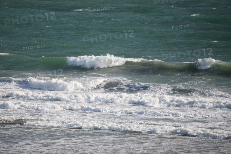 France, Bretagne, Finistere sud, Cornouaille, Nevez, littoral, mer, vagues, atlantique,