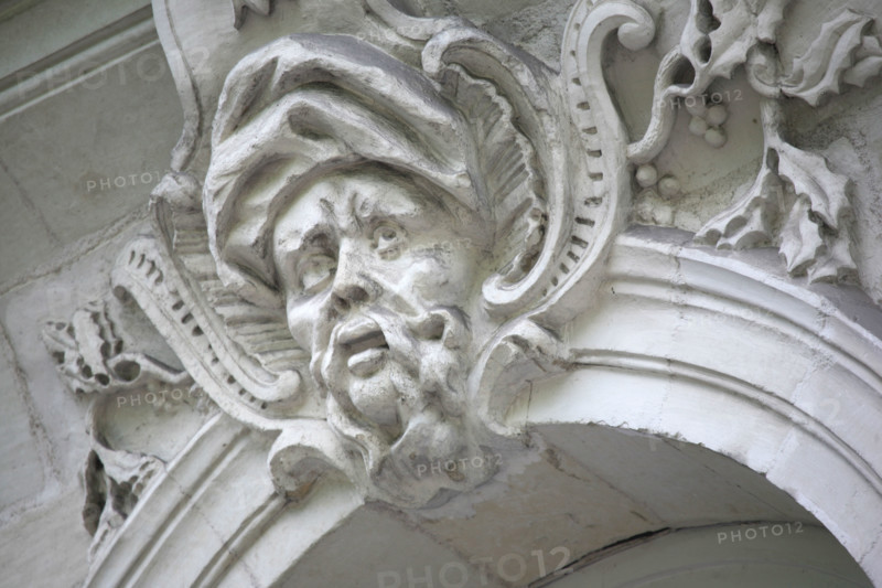 Maison d'armateur à Nantes (détail)