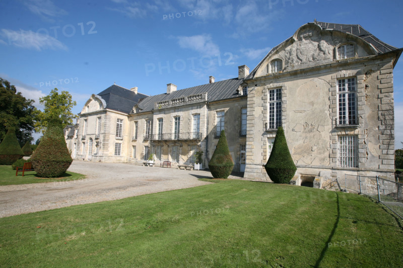 France, Basse Normandie, orne, pays d'auge ornais, chateau de Medavy,