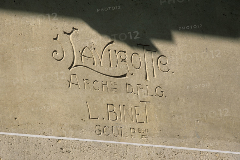 Immeuble 23 avenue de Messine à Paris (détail)