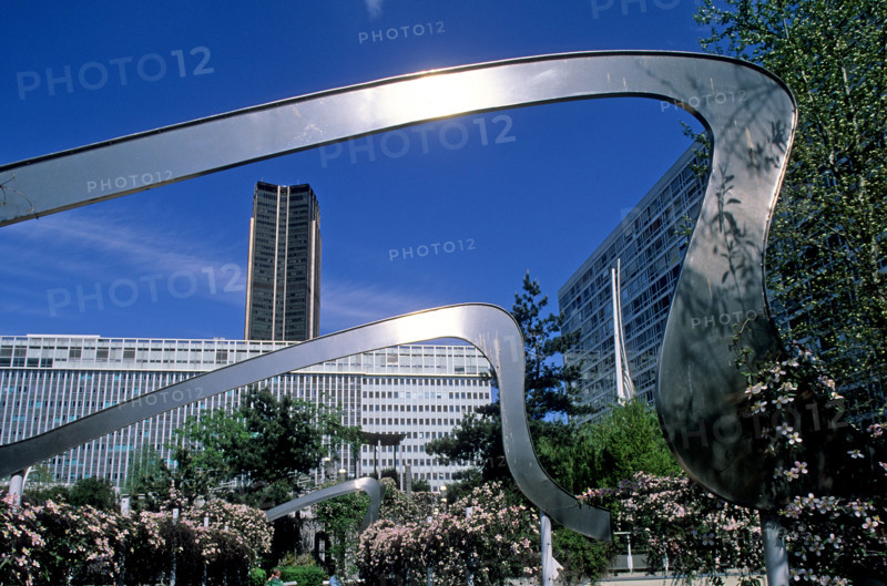 France, garden slab designed by french landscapers francois brun and michel pena