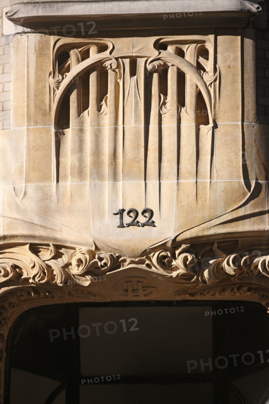 Hôtel Guimard in Paris (detail)