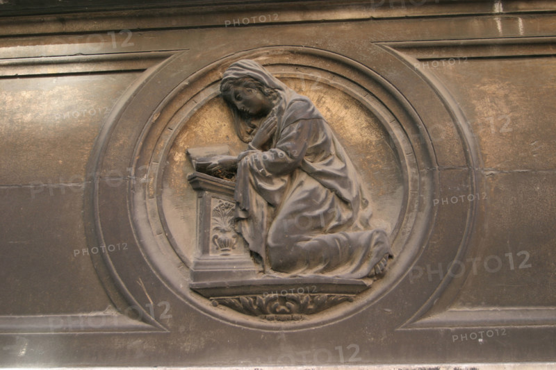 France, Haute Normandie, Seine Maritime, Rouen, eglise saint Maclou, detail bas relief, scene biblique, edifice religieux, bas relief,