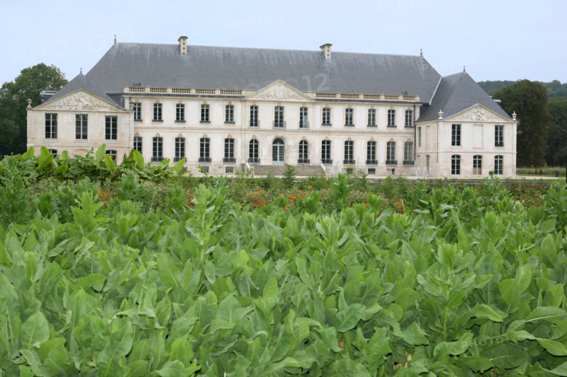 France, Haute Normandie, Seine Maritime, vallee de la Seine, gruchet le valasse, parc EANA, consacre au developpement durable, environnement, ancienne abbaye, jardin,