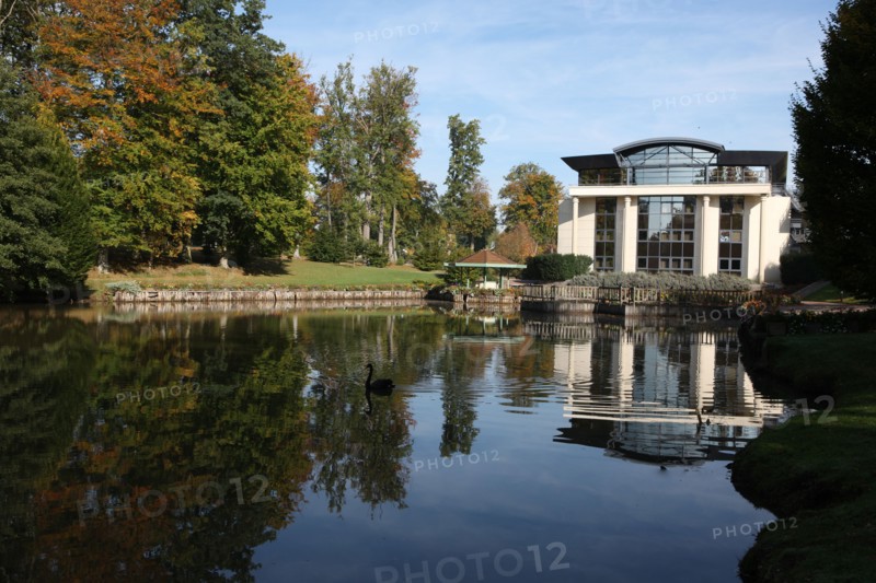 France, Haute Normandie, Seine Maritime, pays de bray, forges les eaux, parc des thermes, station thermale club med,