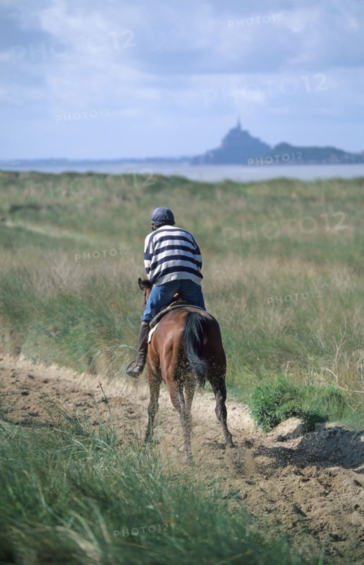 France, Land of the Mont Saint-Michel bay