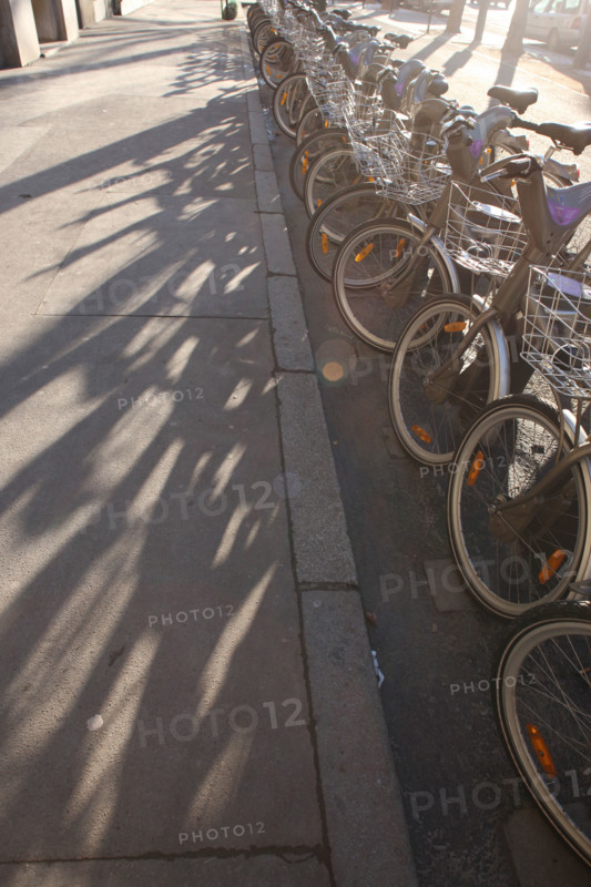 France, velib station