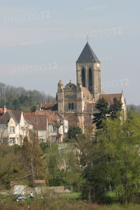France, ile de france, val d'oise, vetheuil, la seine, eglise, impressionnistes, claude monet, paysage,