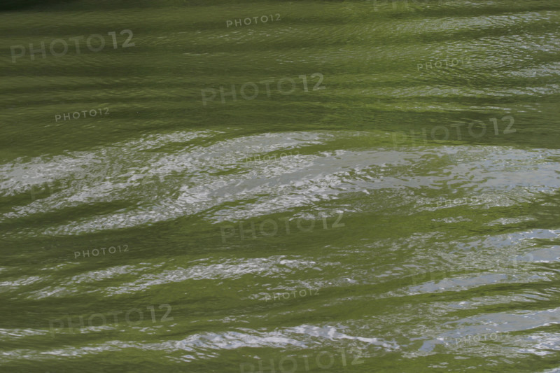 France, ile de france, val d'oise, la roche guyon, la seine, onde qu'un bateau fluvial laisse sur le fleuve, eau, mouvement, vague,