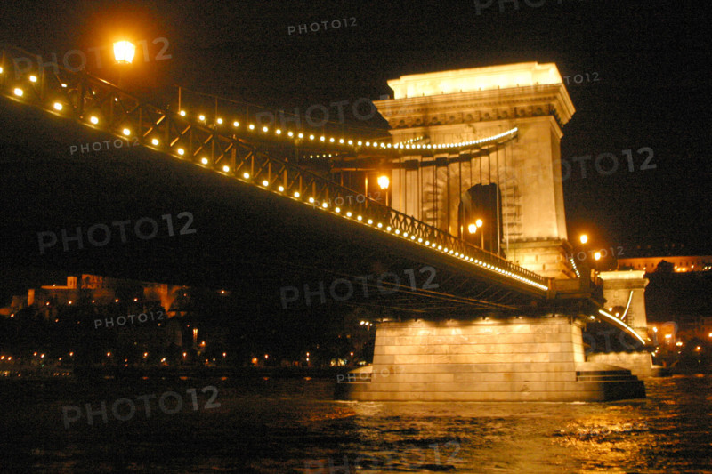 europe, chains bridge on the danube