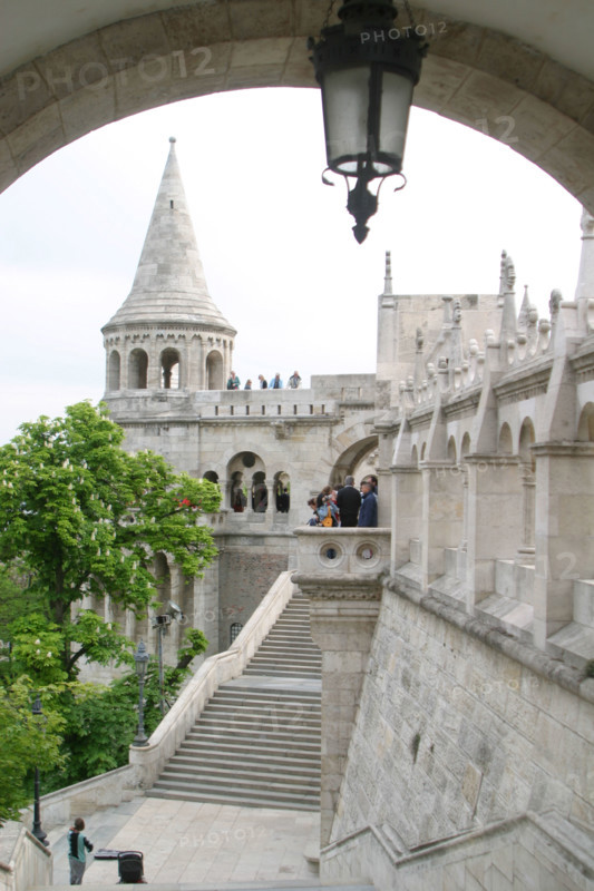 europe, Hongrie, budapest, le bastion des pecheurs, monument,