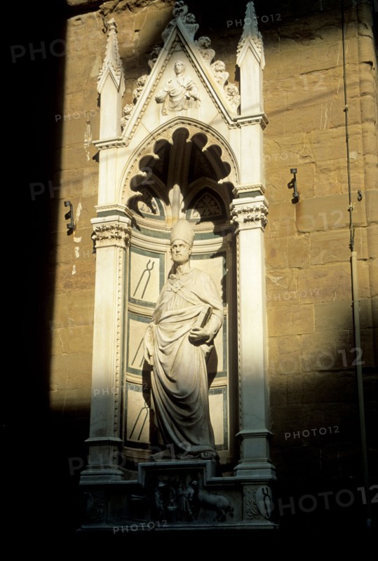 Italie, toscane, florence, firenze, renaissance italienne, orsanmichele, statue, sculpture, eglise,