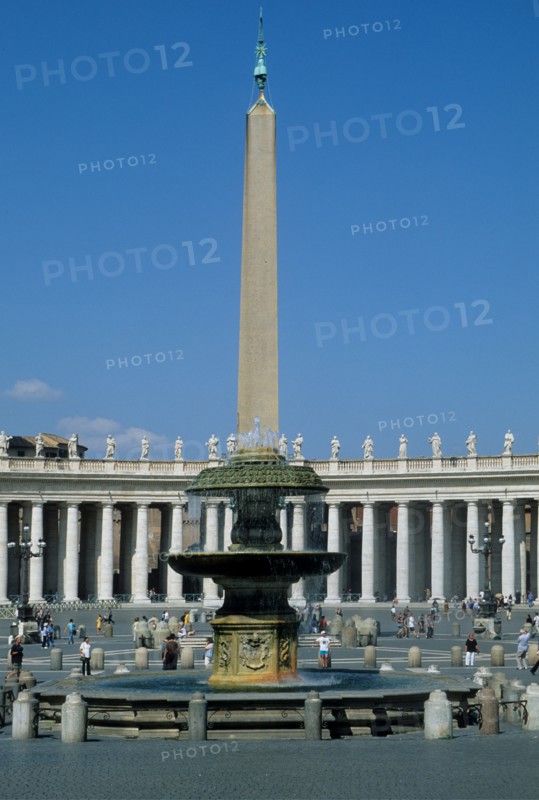 Italie, rome, vatican, obelisque, place saint pierre, pape,