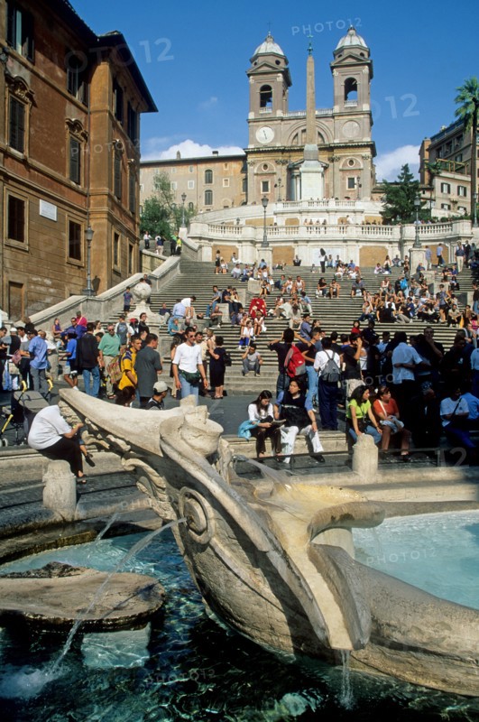 italy, piazza di spagna
