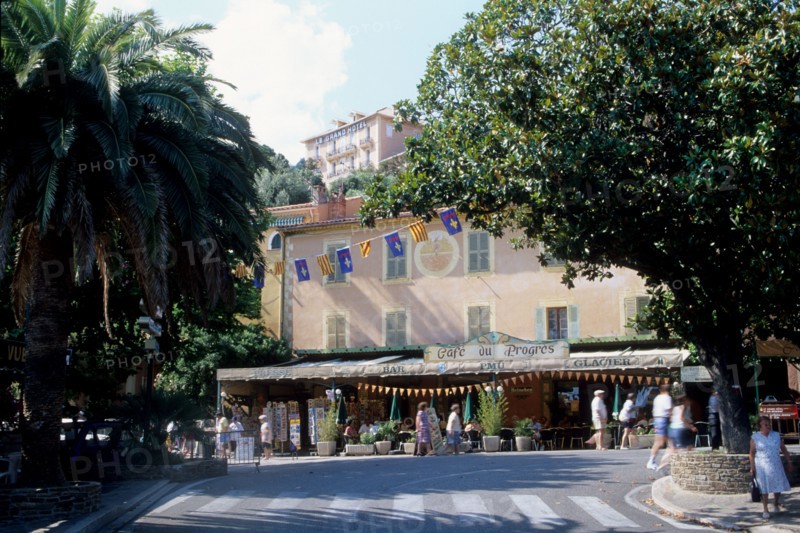 France, village of bormes les mimosas