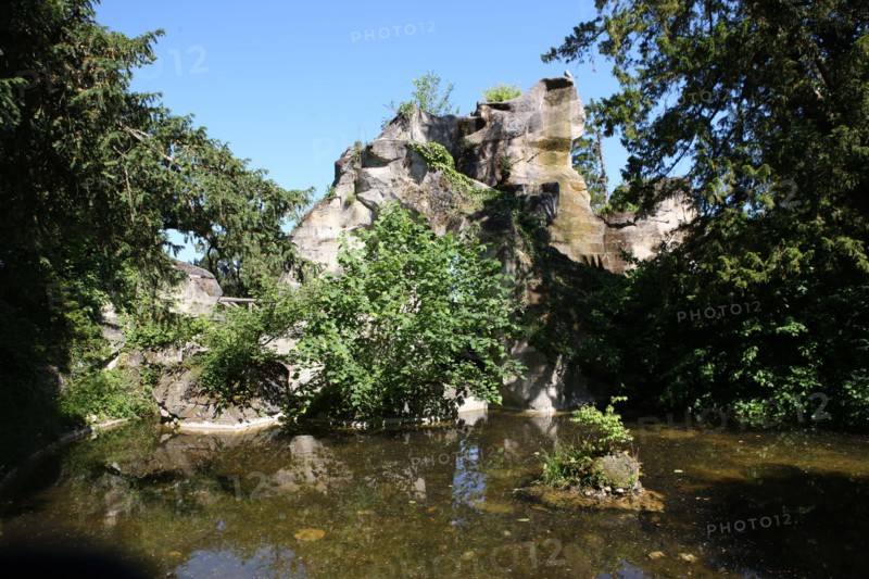 France, ile de france, yvelines, versailles, chateau de versailles, petit trianon, jardin, la grotte,