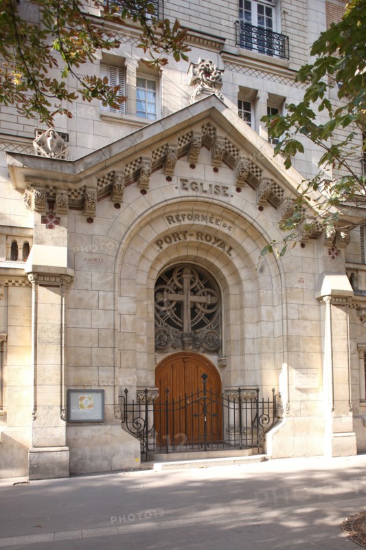 France, ile de france, paris 13e arrondissement, eglise reformee de port royal, 18 boulevard arago,
