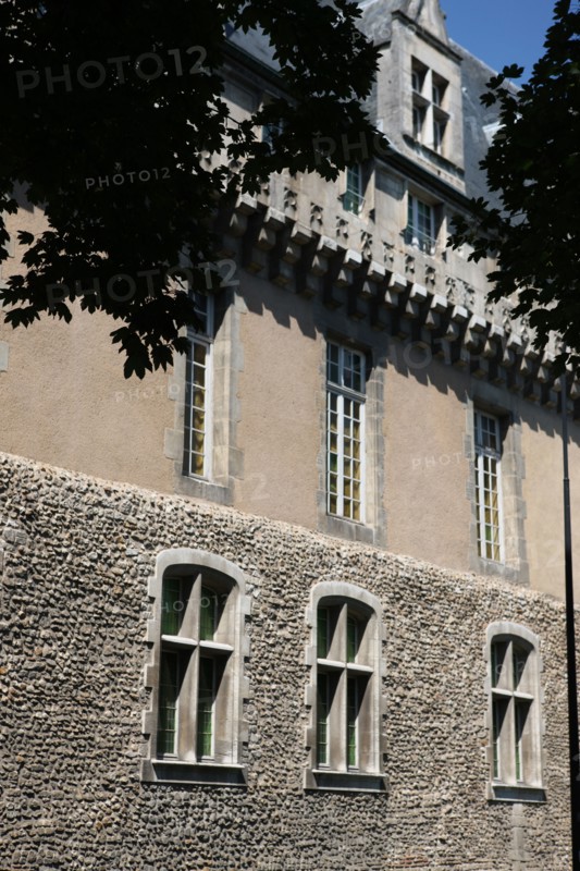 France, Haute Normandie, eure, pays d'evreux, evreux, mur gallo romain, archeveche,