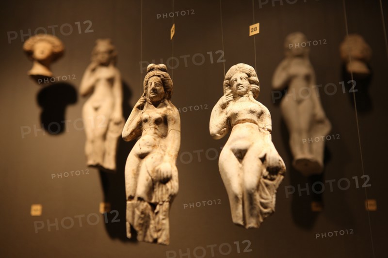 France, Haute Normandie, eure, pays d'evreux, evreux, archeveche, musee municipal, salle gallo romaine, statuettes,