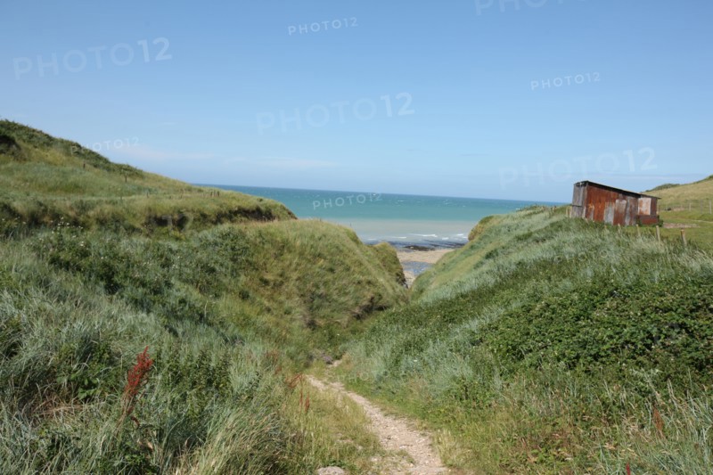 France, Haute Normandie, seine maritime, l'echelle saint martin, plateau de caux maritime, sortie pedagogique sur l'estran,