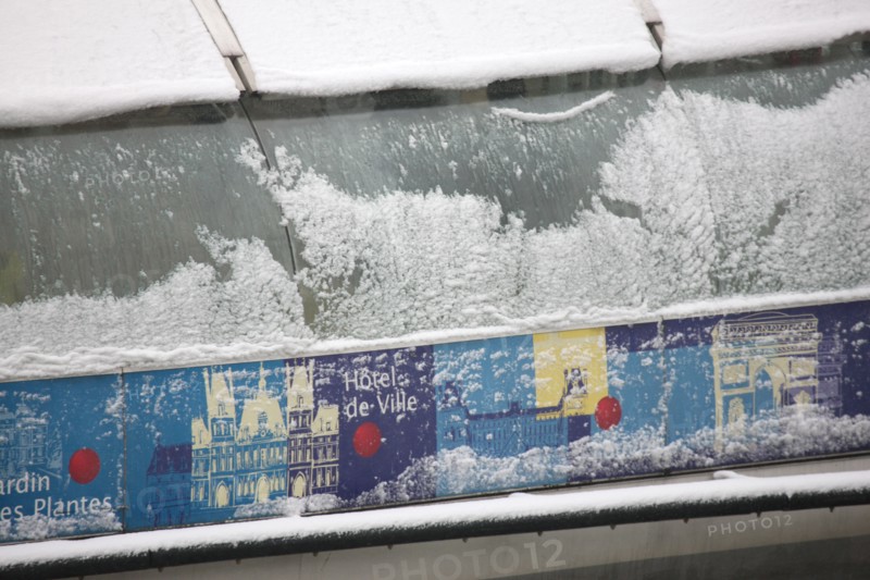 Paris sous la neige