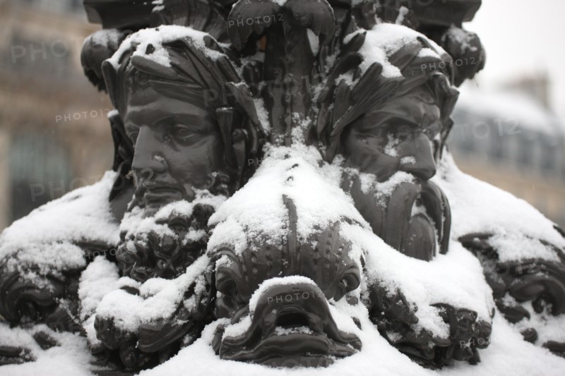 Paris sous la neige