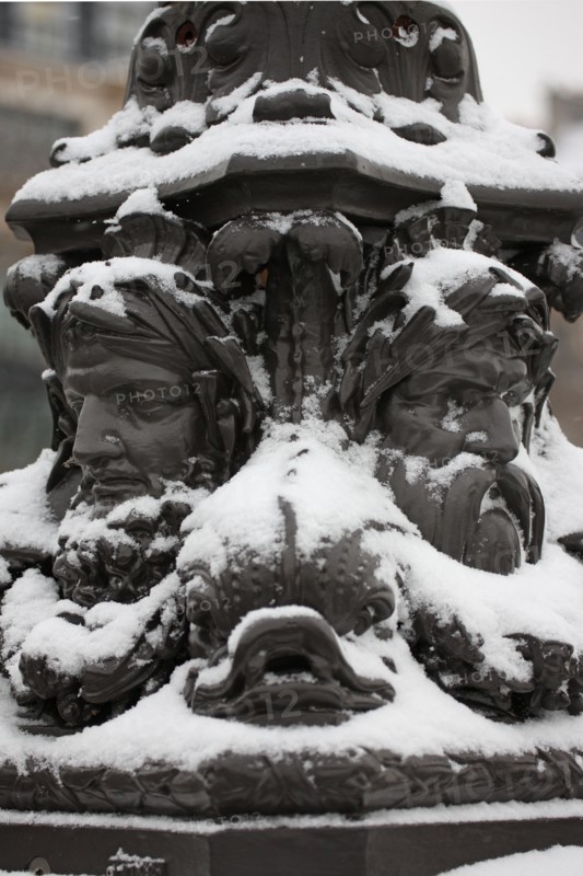 Paris sous la neige