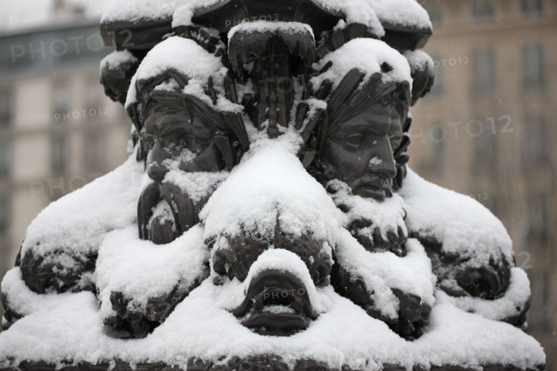 Paris sous la neige