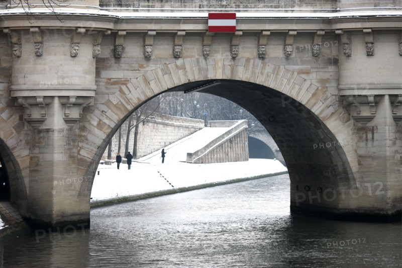Paris sous la neige