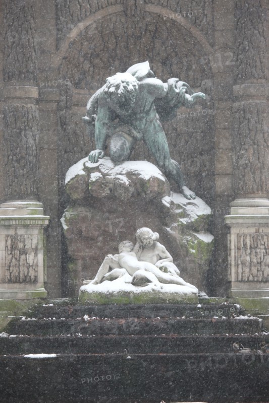 Paris sous la neige