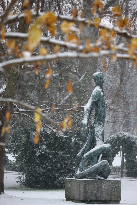 Paris sous la neige