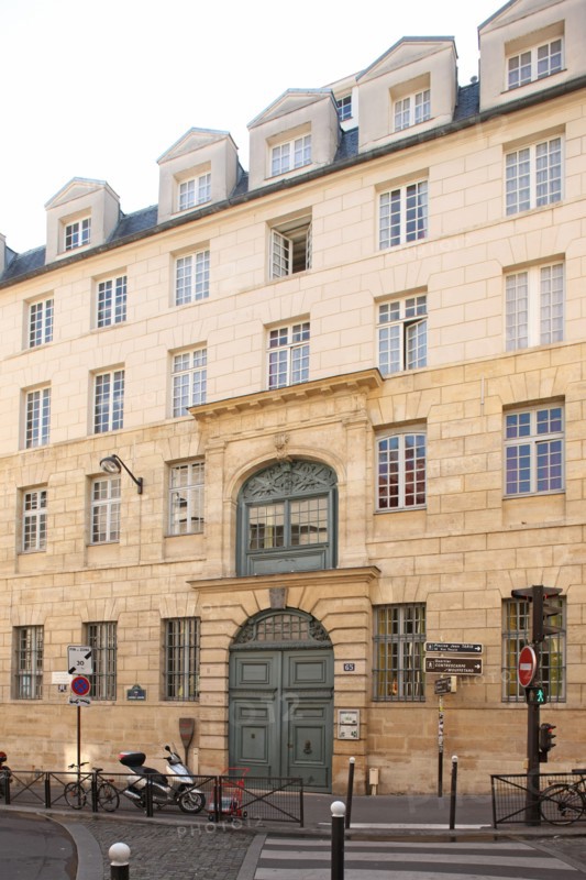 France, in front of