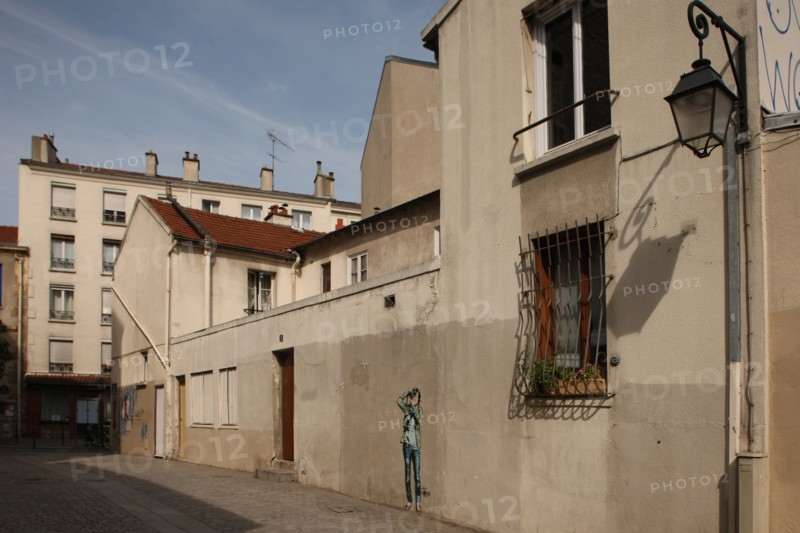 France, Patio on street