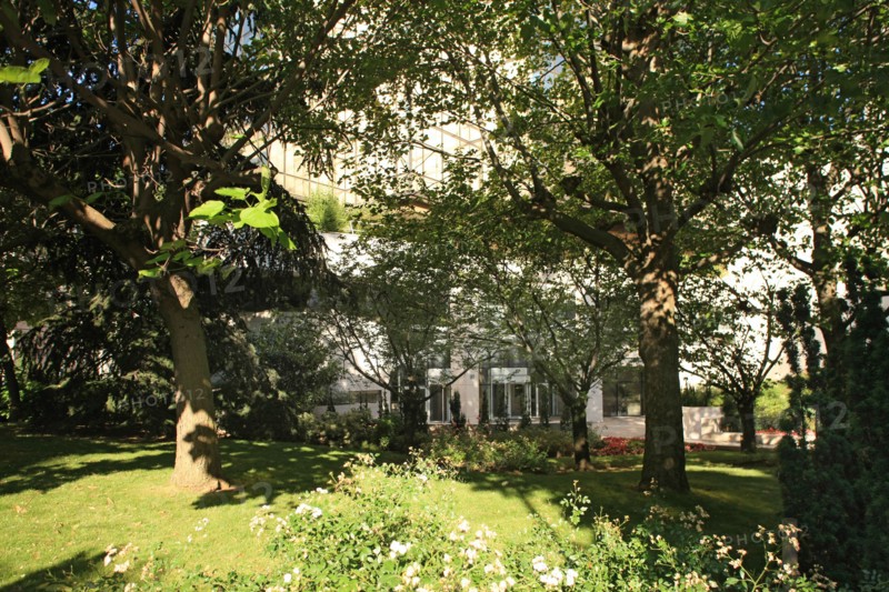 France, angle garden and high