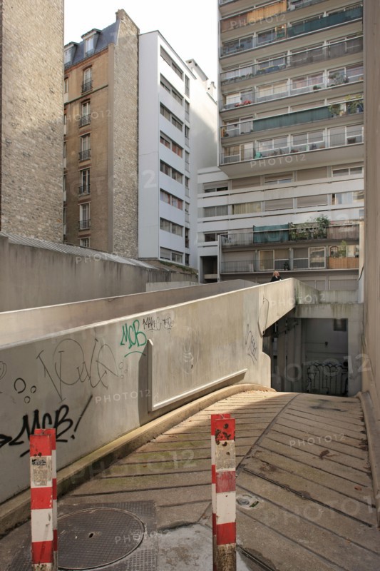 France, Patio on street